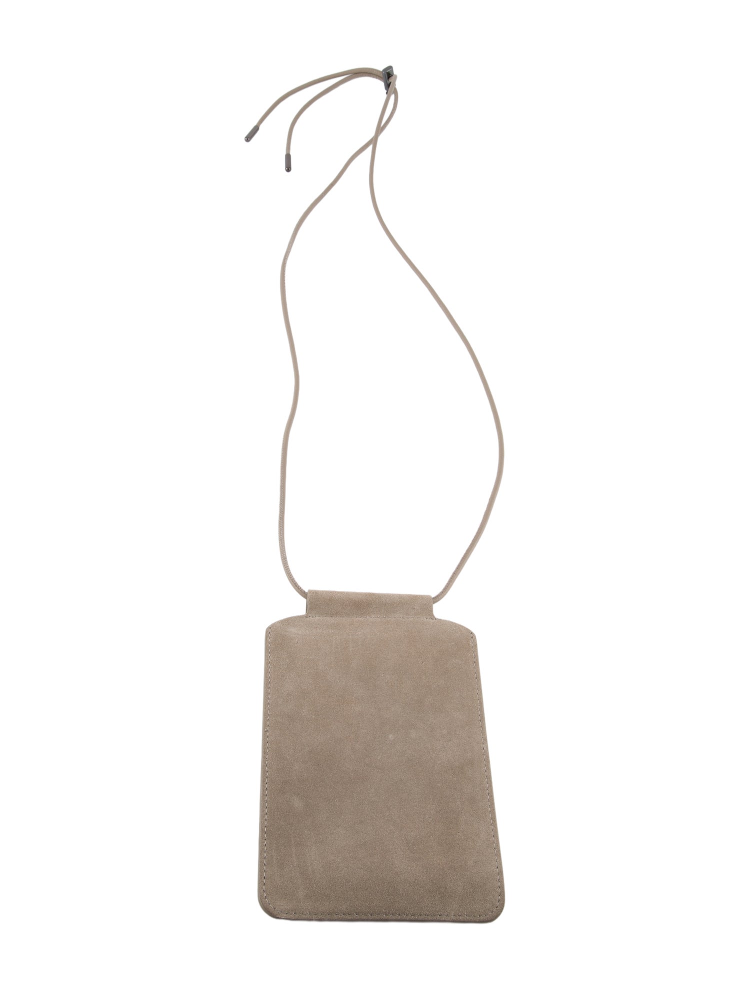 Brunello Cucinelli Suede Phone Pouch