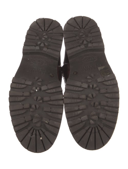 Brunello Cucinelli Monili Leather Combat Boots