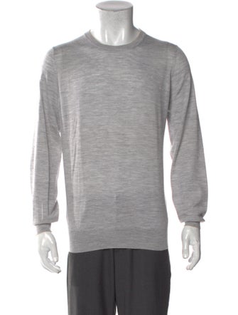Brunello Cucinelli Virgin Wool Crew Neck Pullover