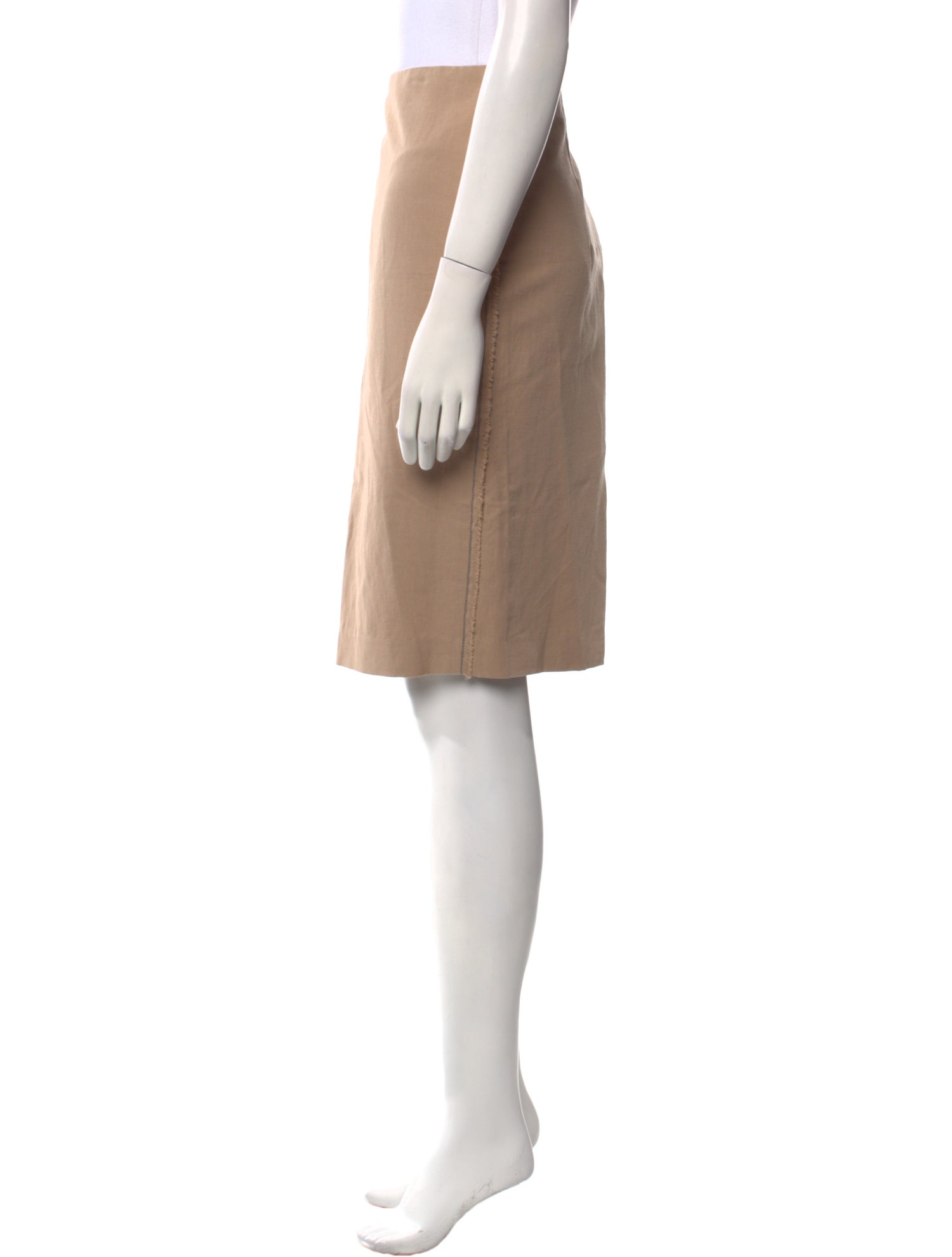 Brunello Cucinelli Wool Knee-Length Skirt