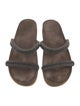 Brunello Cucinelli Monili Suede Slides