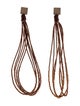 Brunello Cucinelli Multi Strand Drop Earrings