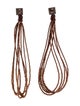 Brunello Cucinelli Multi Strand Drop Earrings