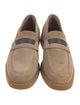 Brunello Cucinelli Monili Suede Loafers