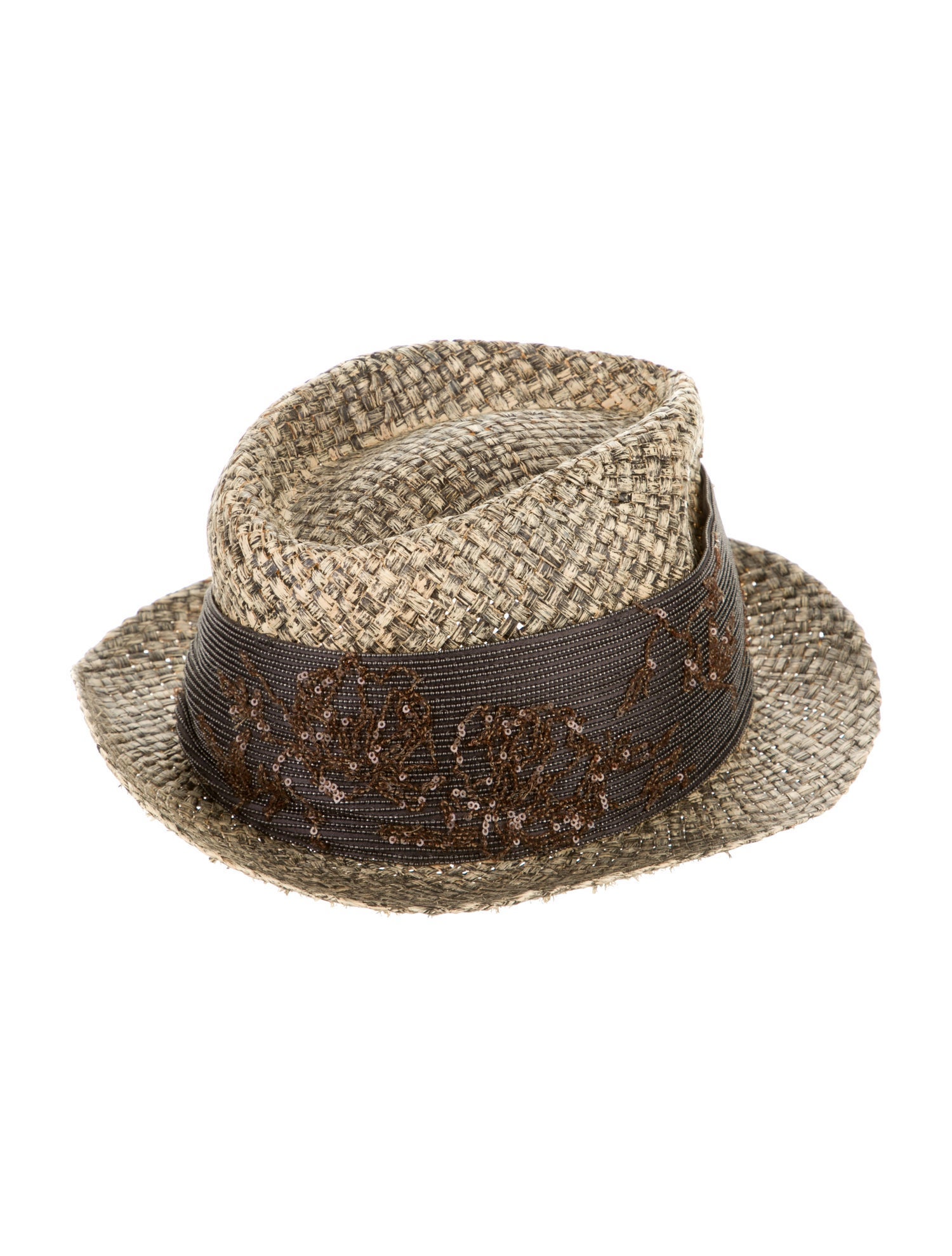 Brunello Cucinelli Raffia Sun Hat