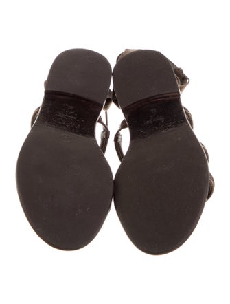 Brunello Cucinelli Suede Slingback Sandals