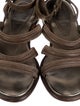Brunello Cucinelli Suede Slingback Sandals