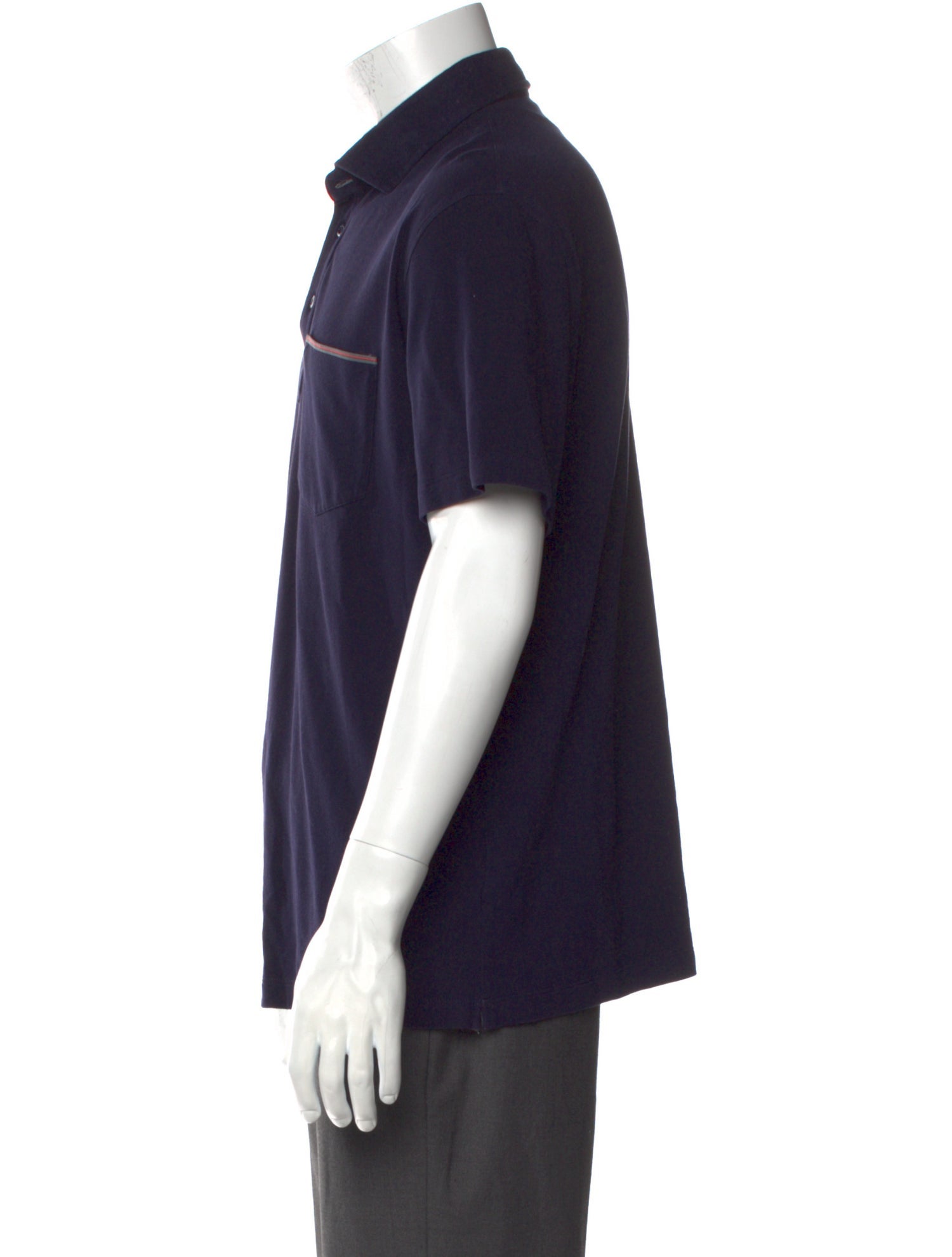 Brunello Cucinelli Collar Short Sleeve Polo Shirt
