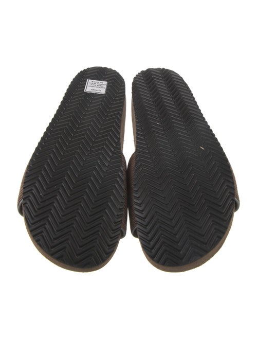 Brunello Cucinelli Monili Suede Slides