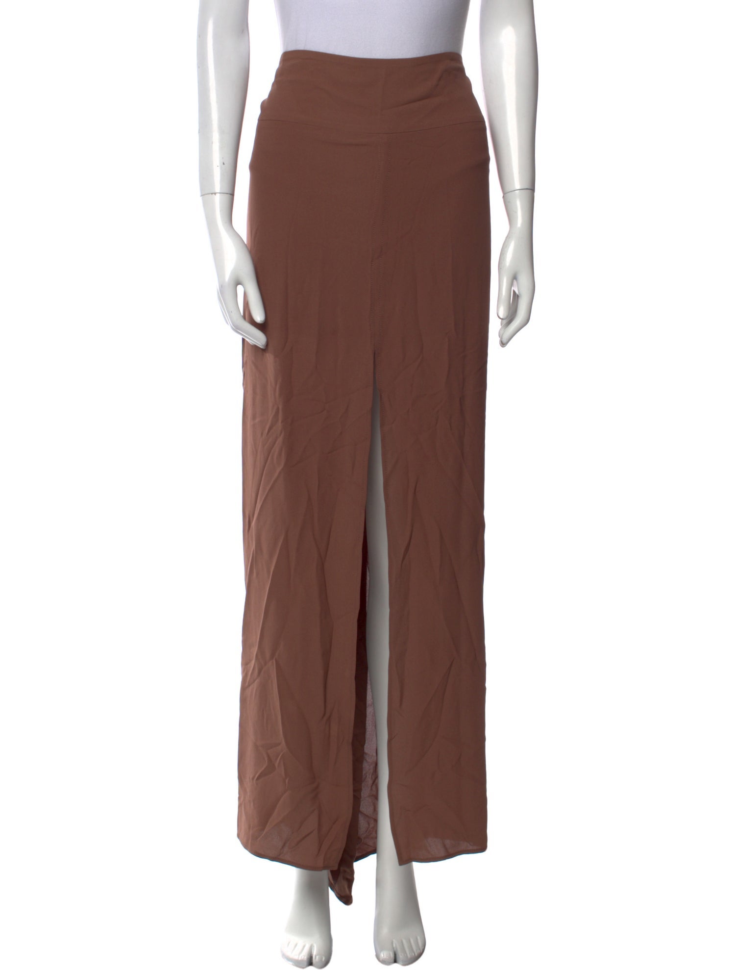 Brunello Cucinelli Silk Long Skirt