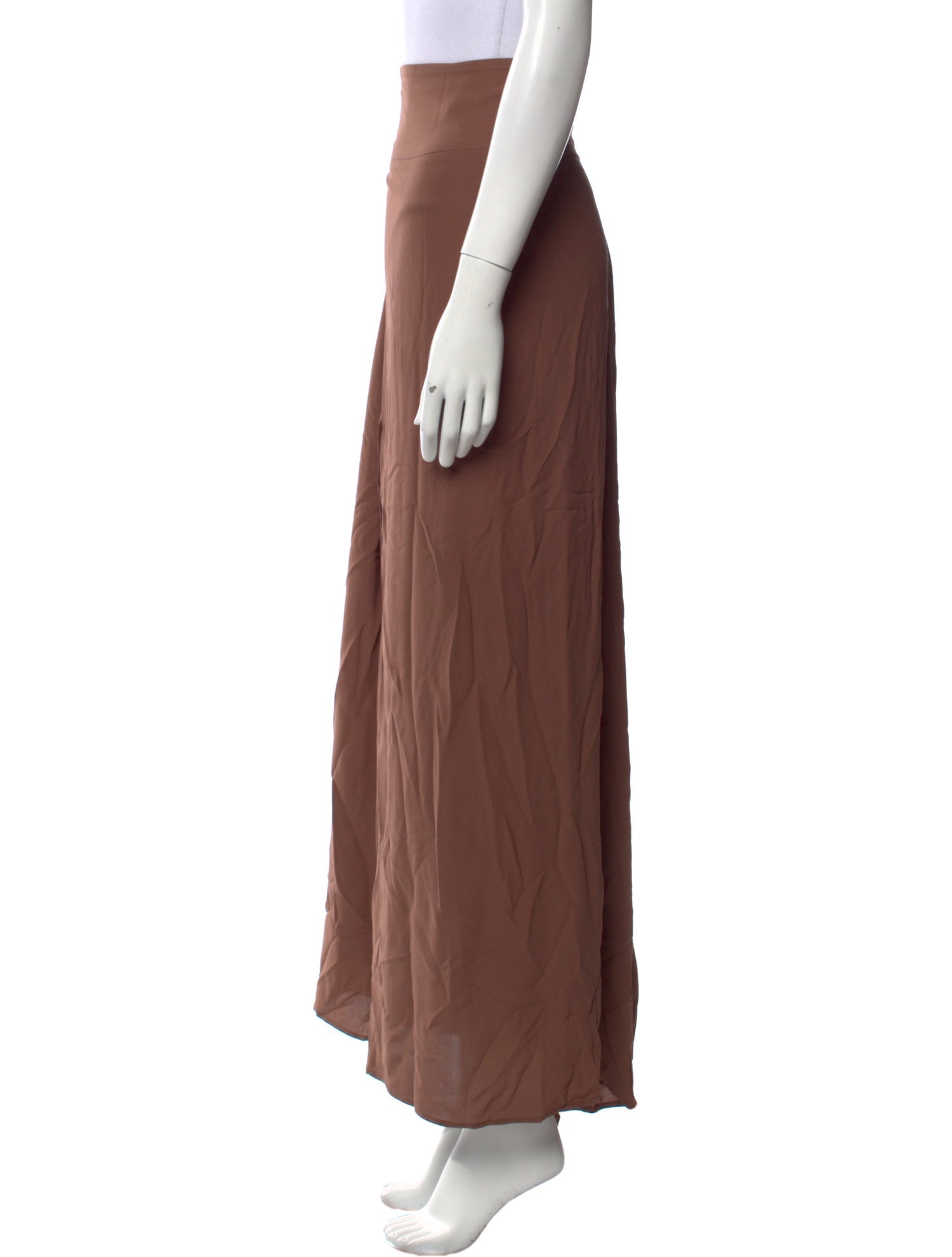 Brunello Cucinelli Silk Long Skirt