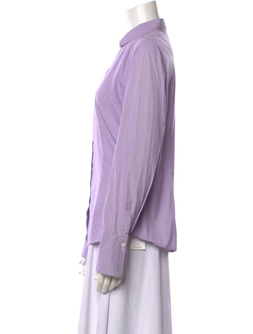 Brunello Cucinelli Long Sleeve Button-Up Top