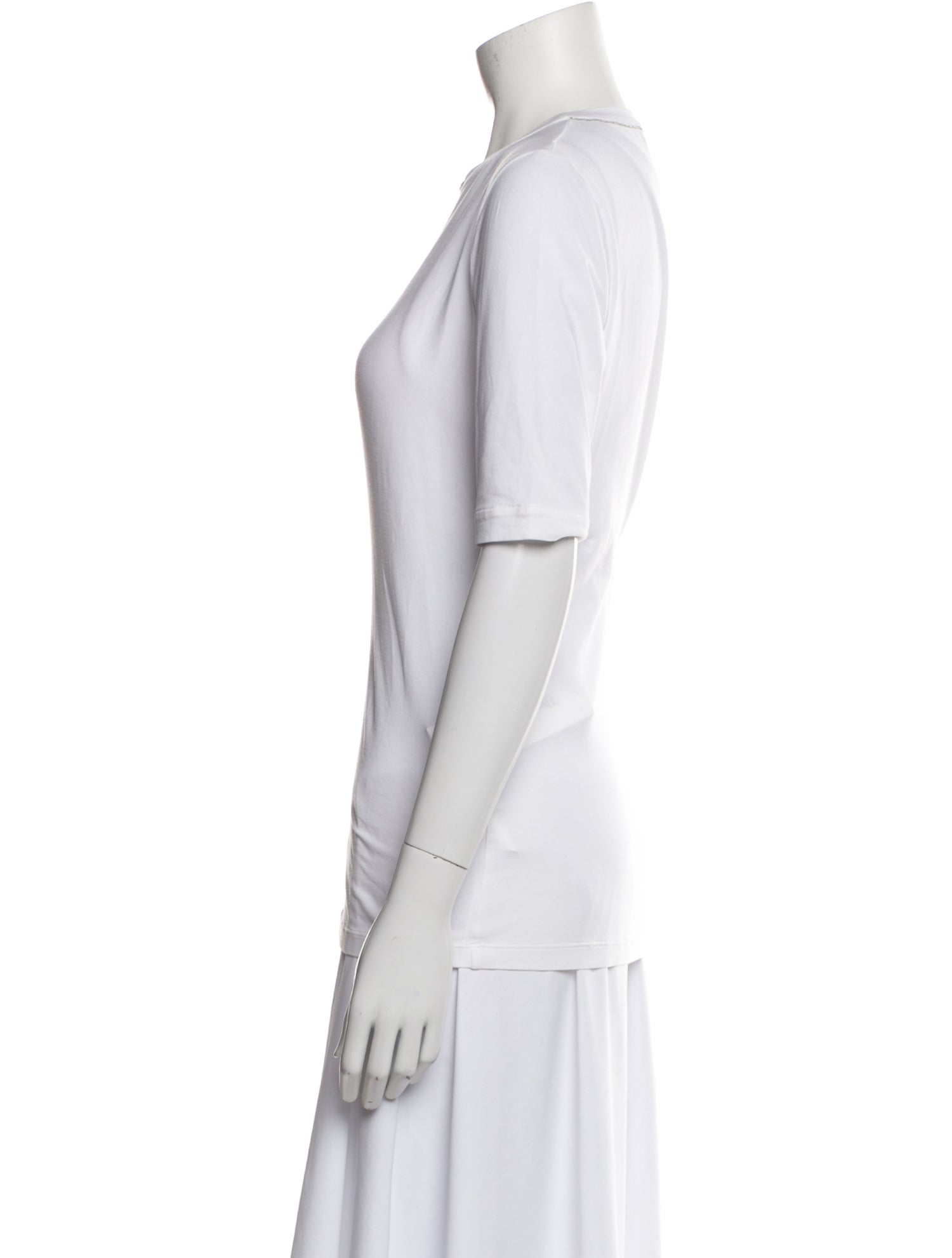 Brunello Cucinelli Crew Neck Short Sleeve T-Shirt