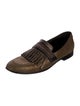 Brunello Cucinelli Monili Fringe Trim Accent Loafers