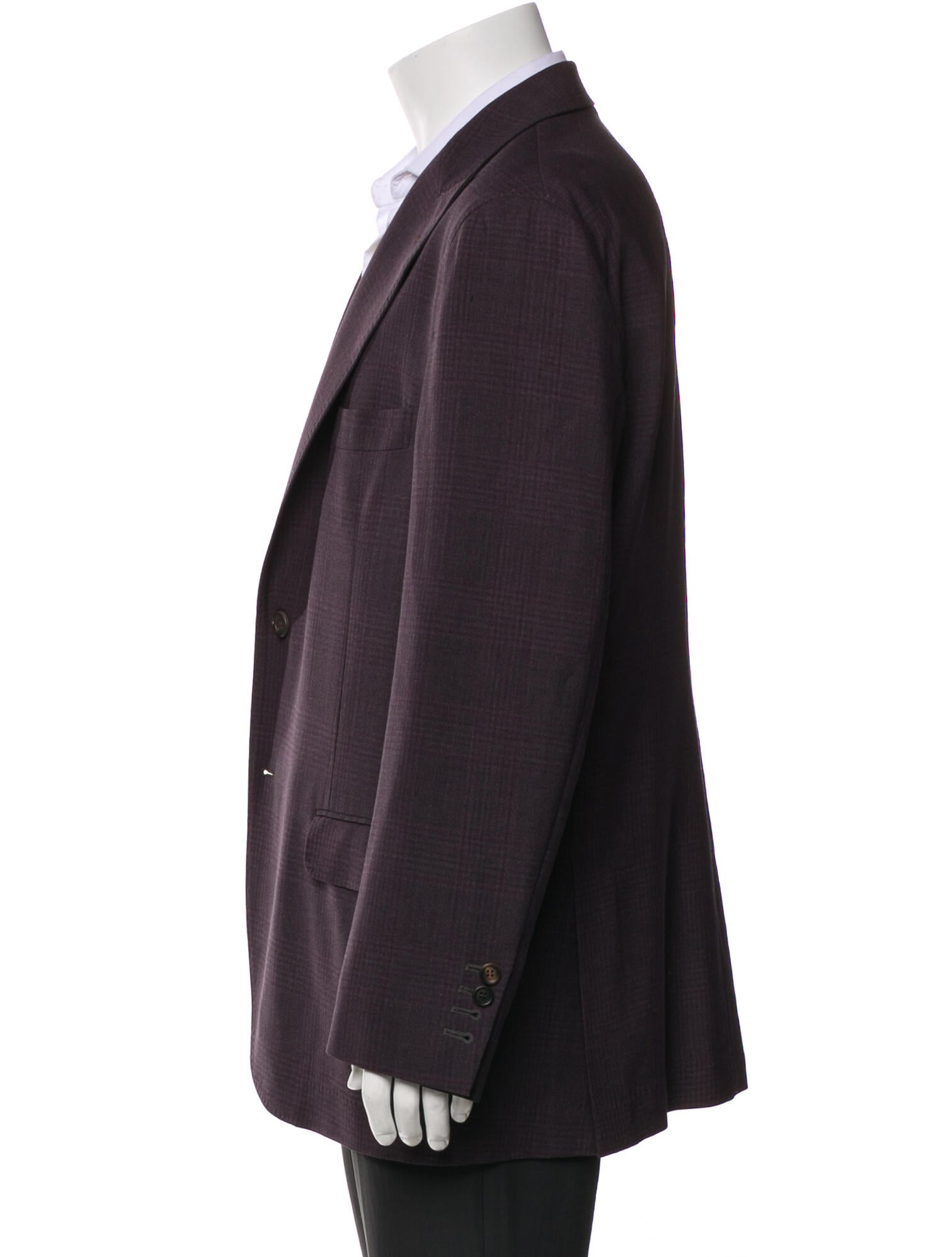 Brunello Cucinelli Plaid Print Blazer