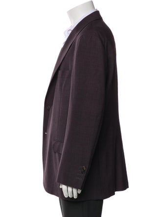 Brunello Cucinelli Plaid Print Blazer