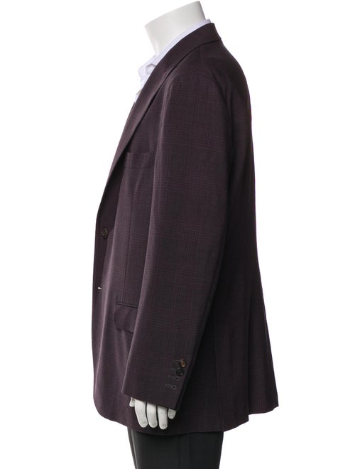 Brunello Cucinelli Plaid Print Blazer