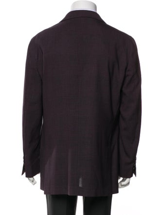 Brunello Cucinelli Plaid Print Blazer