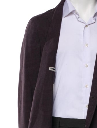 Brunello Cucinelli Plaid Print Blazer