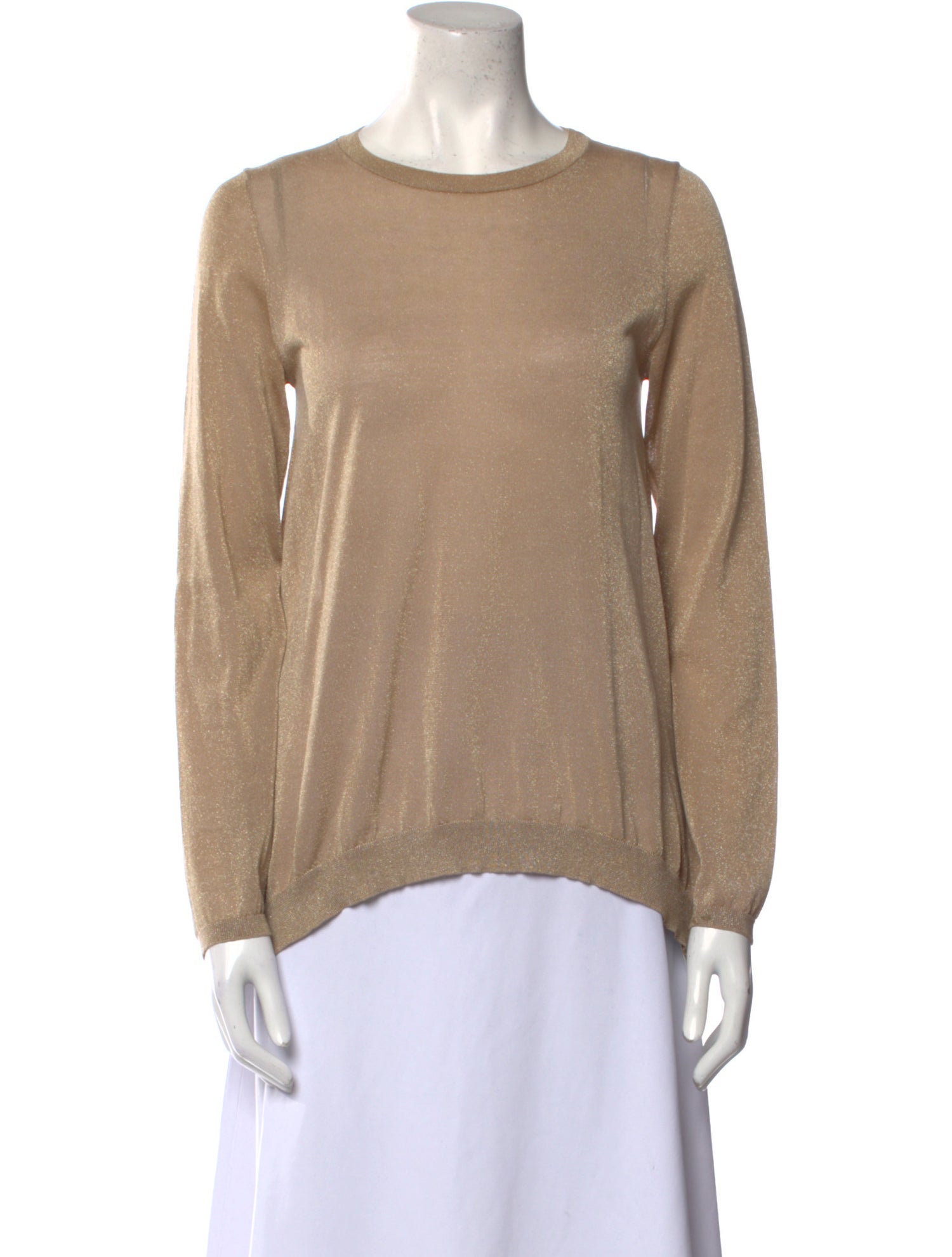 Brunello Cucinelli Crew Neck Long Sleeve Sweatshirt