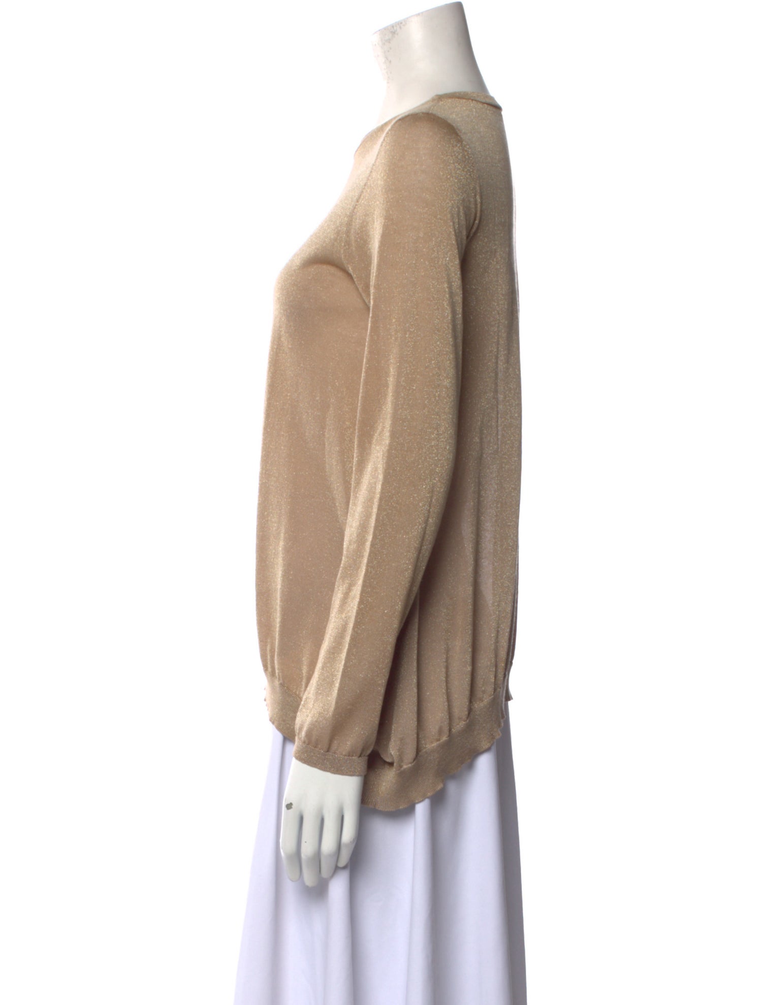 Brunello Cucinelli Crew Neck Long Sleeve Sweatshirt