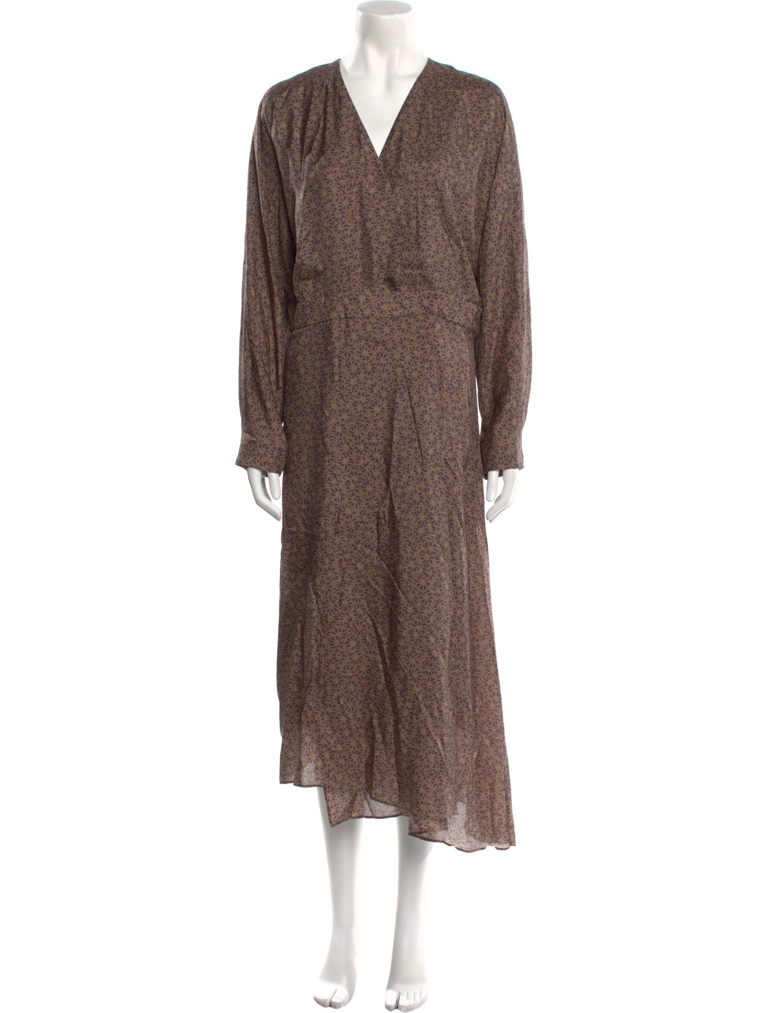 Brunello Cucinelli Silk Long Dress