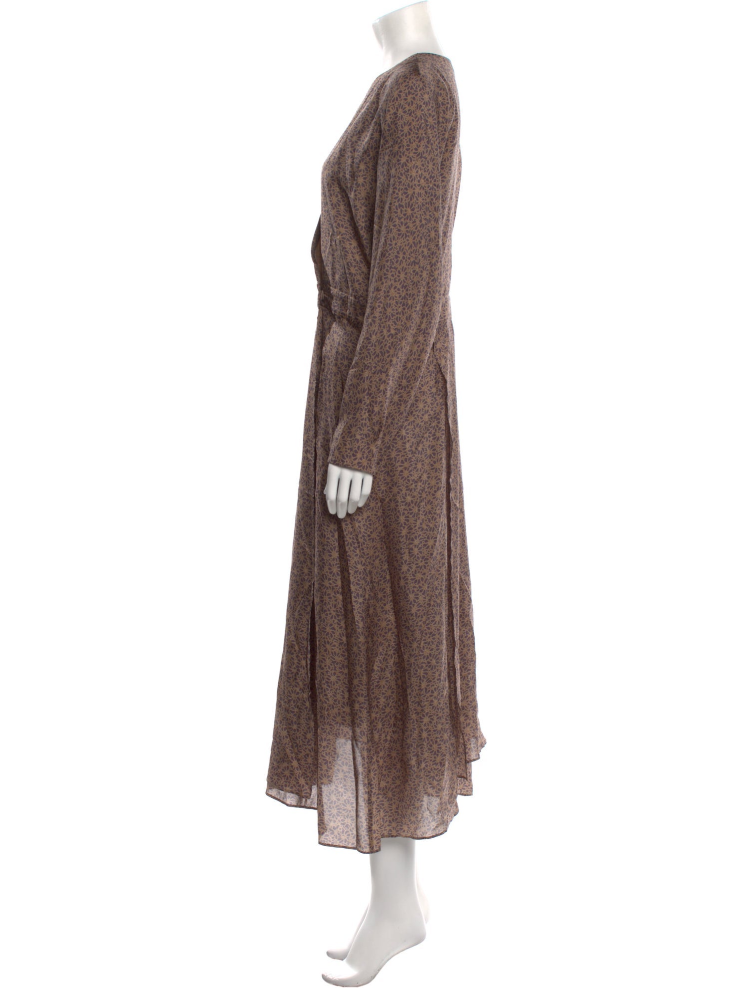 Brunello Cucinelli Silk Long Dress