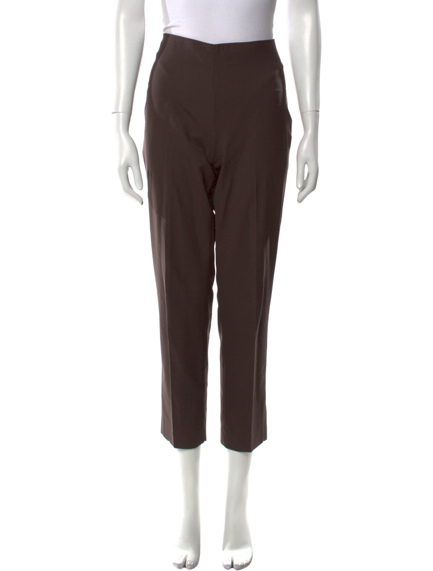 Brunello Cucinelli Virgin Wool Straight Leg Pants