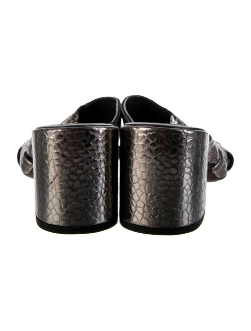 Brunello Cucinelli Monili Leather Mules