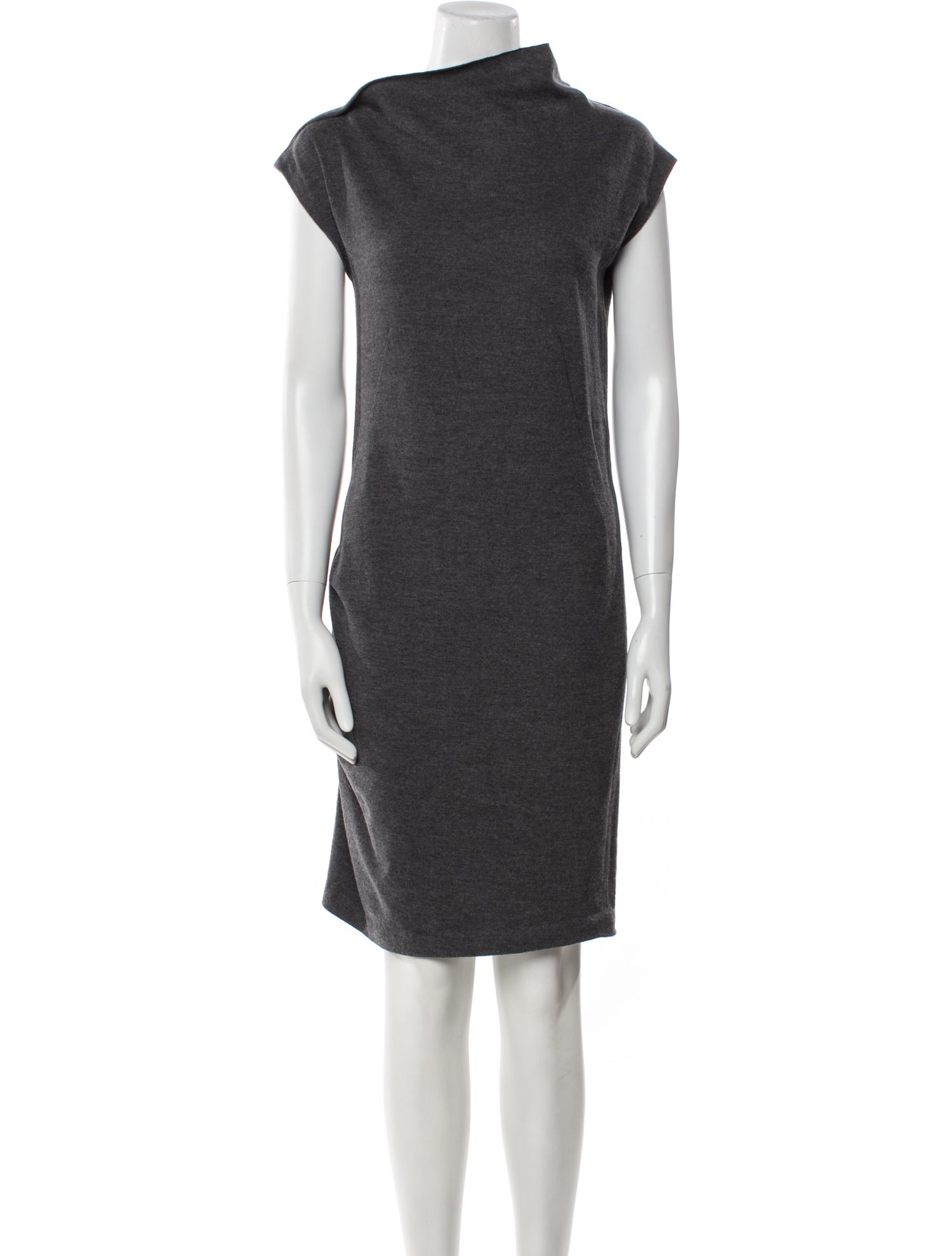 Brunello Cucinelli Wool Knee-Length Dress
