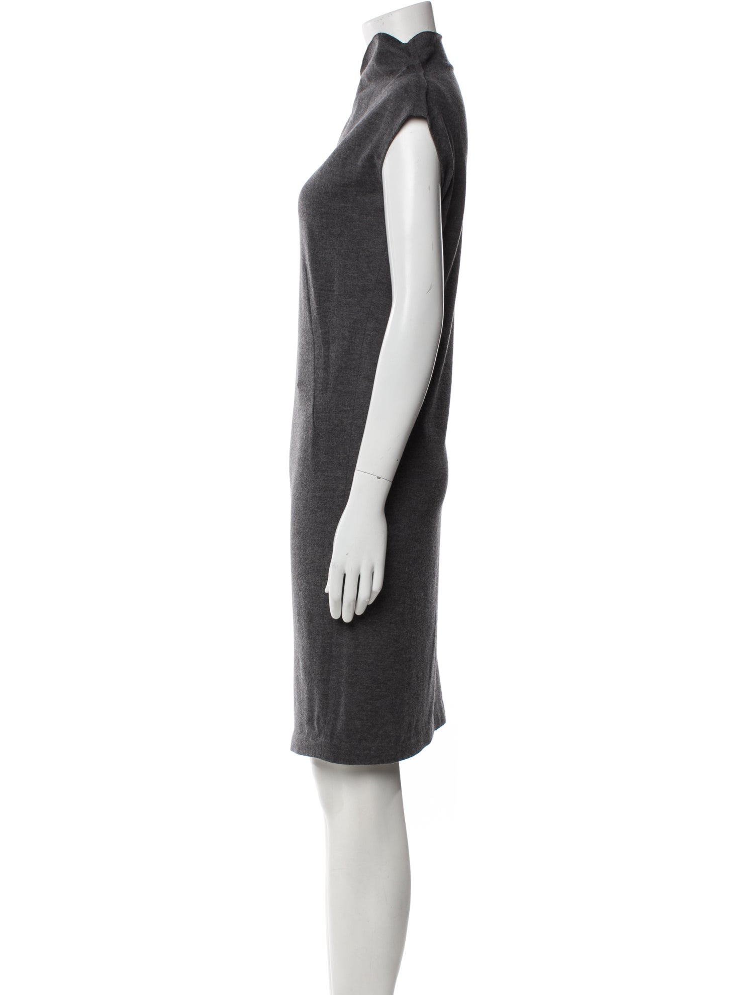 Brunello Cucinelli Wool Knee-Length Dress
