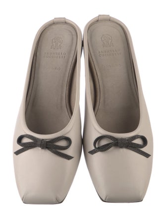 Brunello Cucinelli Leather Mules