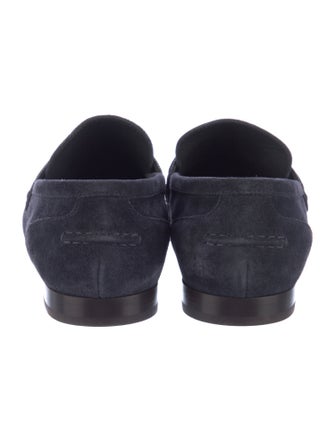 Brunello Cucinelli Monili Suede Loafers