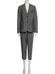 Brunello Cucinelli Virgin Wool Striped Pantsuit