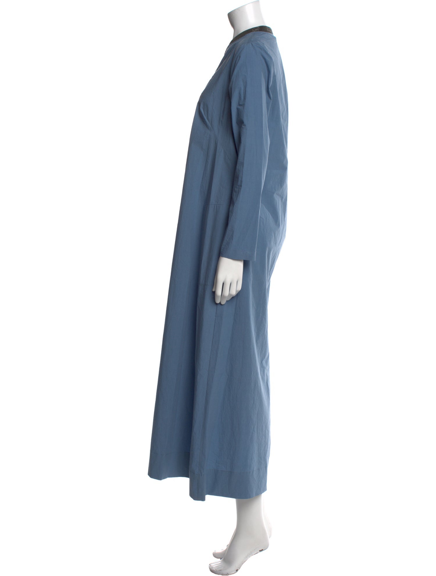 Brunello Cucinelli V-Neck Long Dress