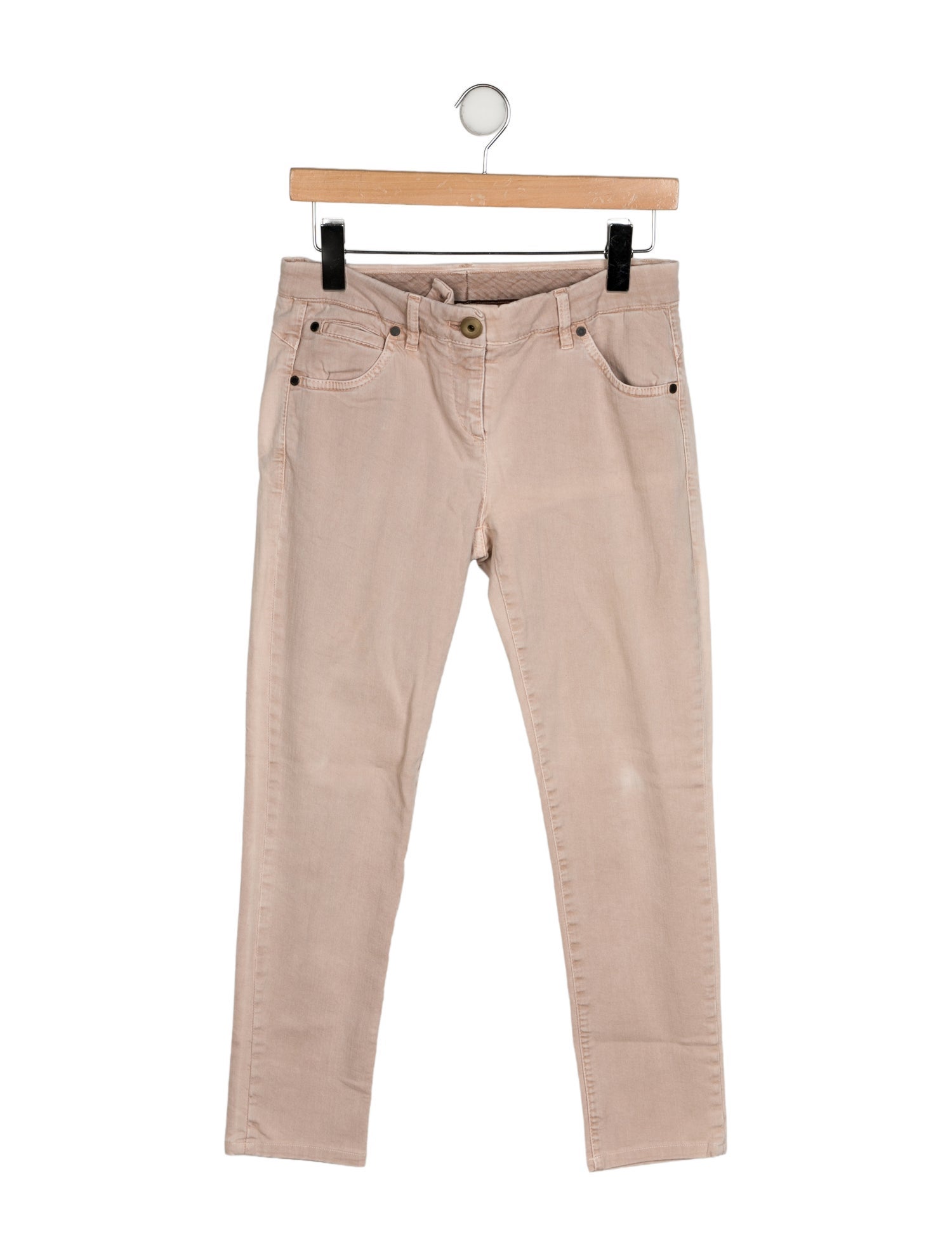 Brunello Cucinelli Mid-Rise Skinny Leg Jeans