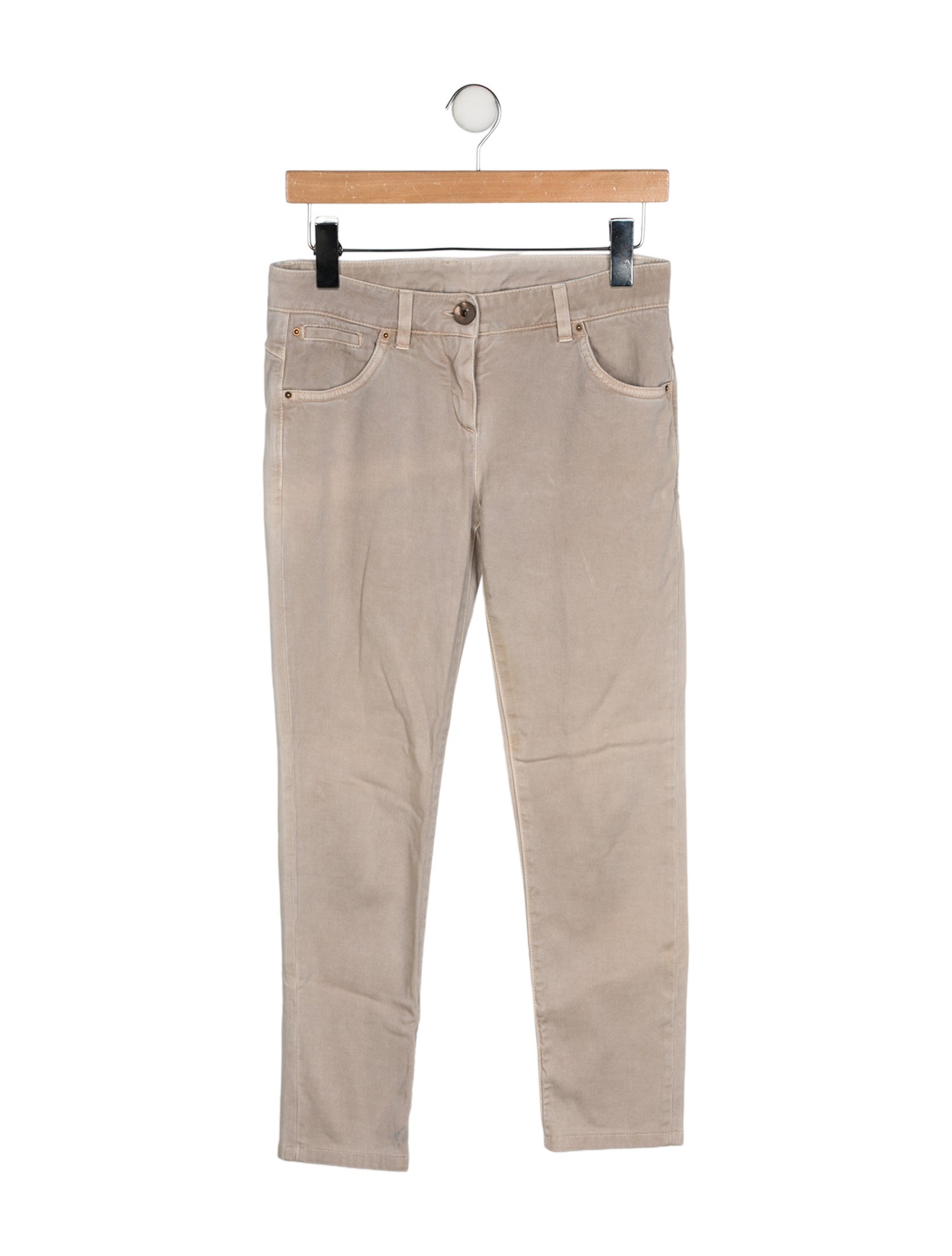 Brunello Cucinelli Mid-Rise Skinny Leg Jeans