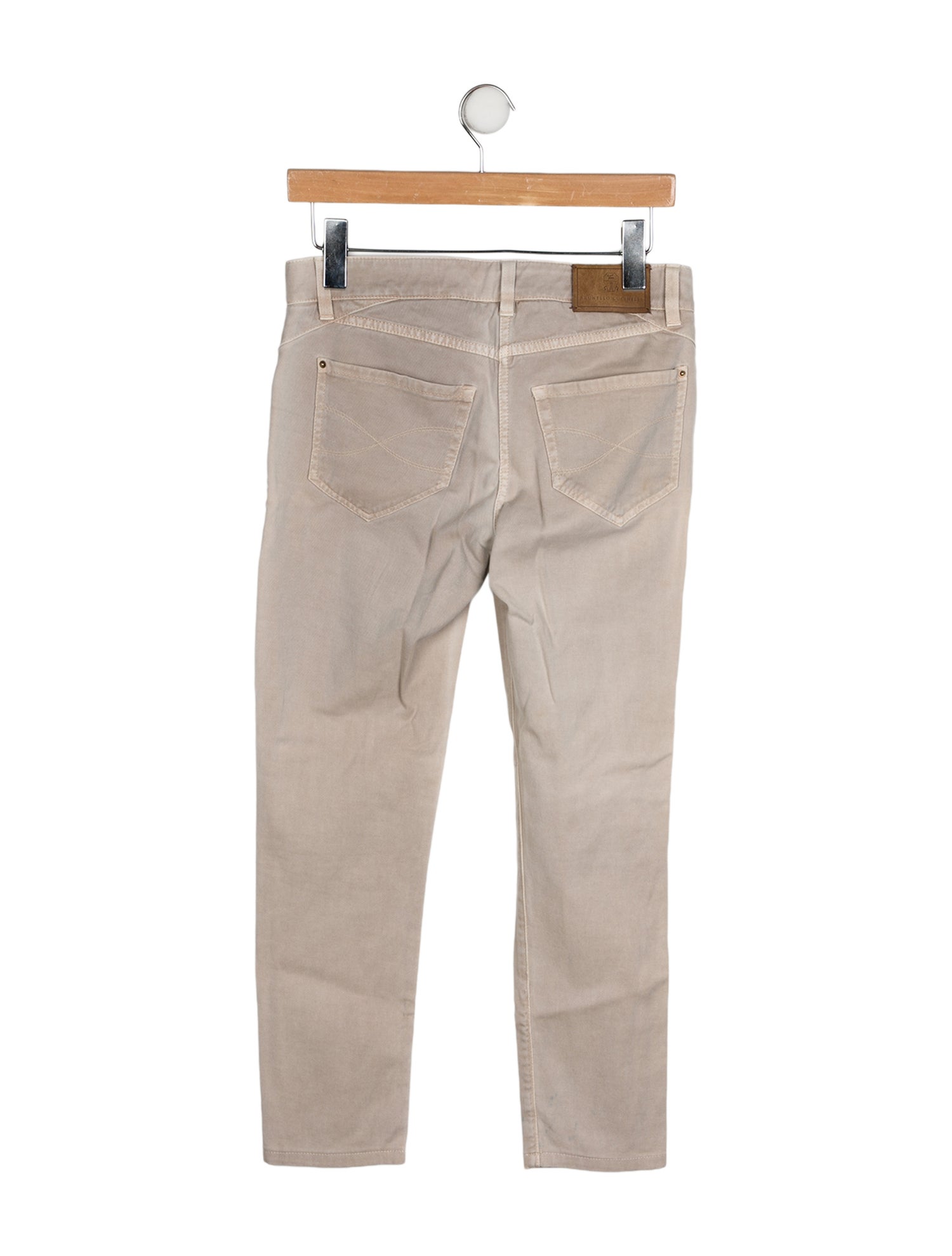 Brunello Cucinelli Mid-Rise Skinny Leg Jeans