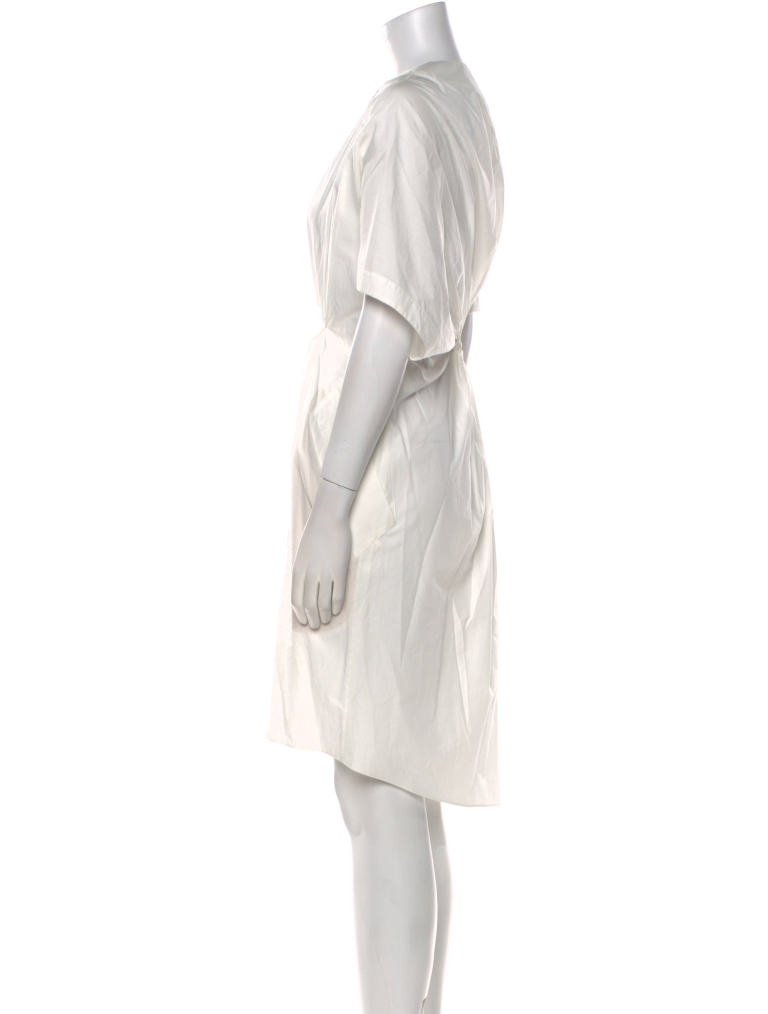 Brunello Cucinelli Crew Neck Knee-Length Dress