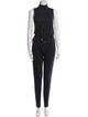 Brunello Cucinelli Wool Mock Neck Jumpsuit