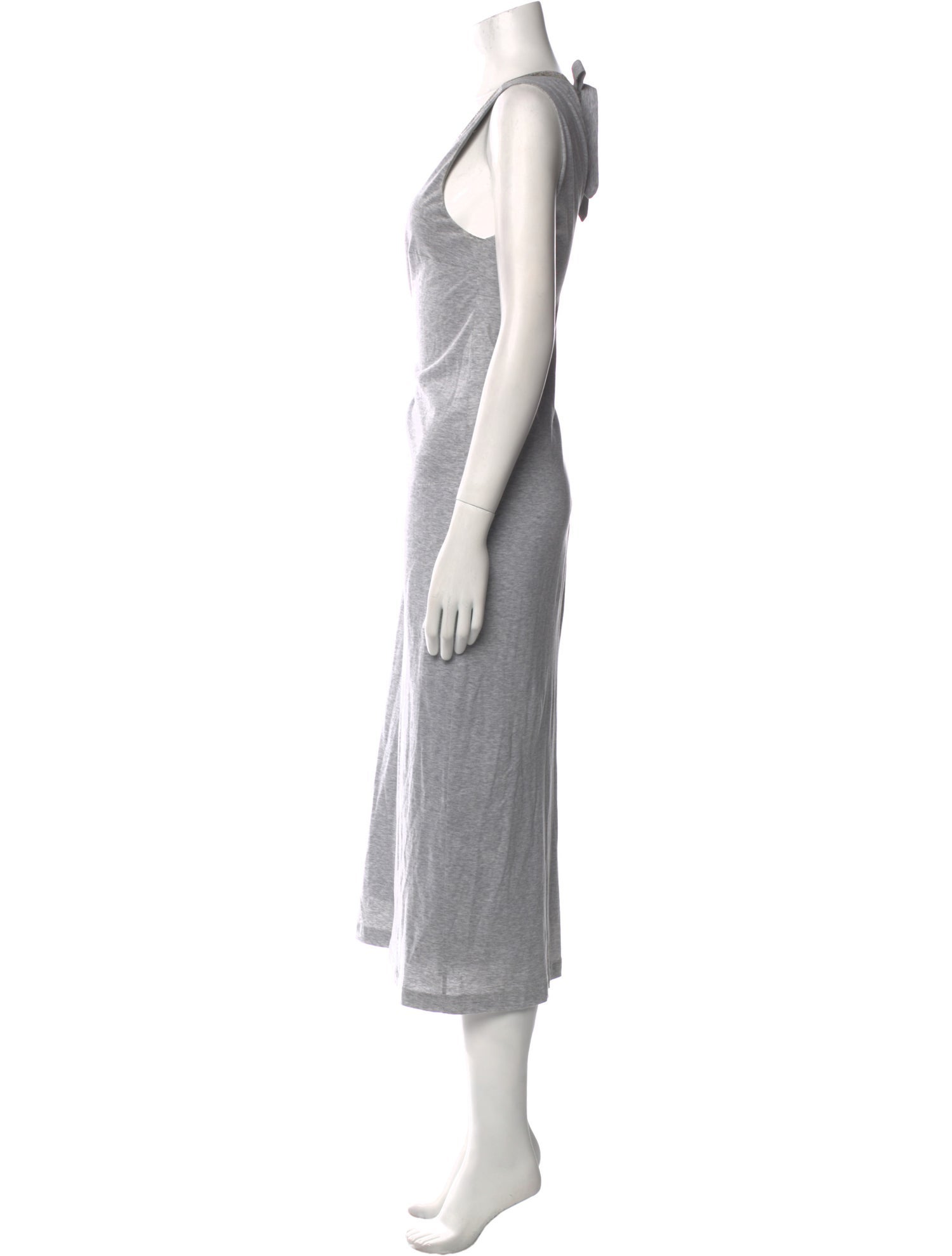 Brunello Cucinelli V-Neck Long Dress