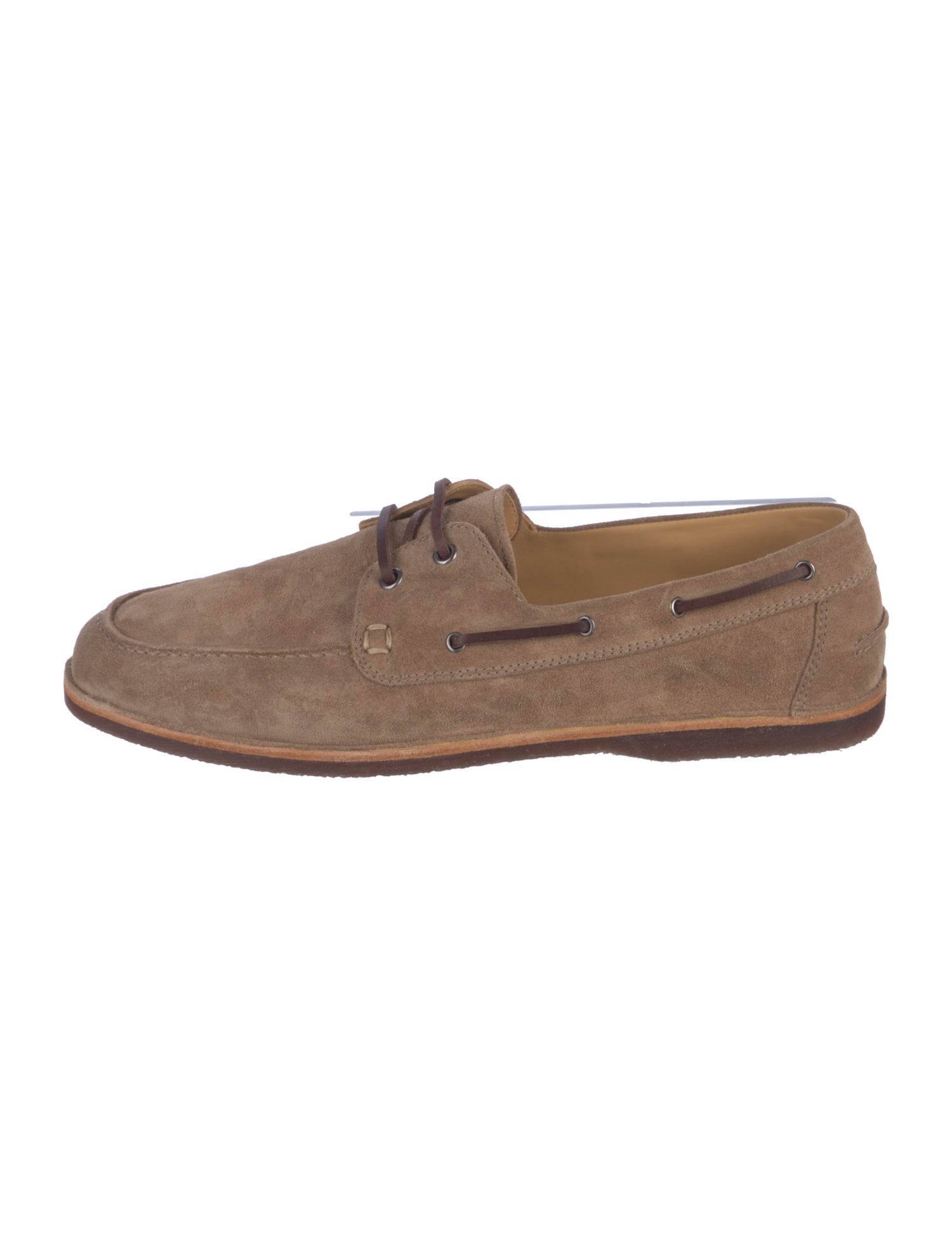 Brunello Cucinelli Suede Boat Shoes