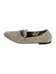 Brunello Cucinelli Monili Suede Loafers