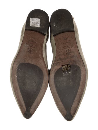 Brunello Cucinelli Monili Suede Loafers