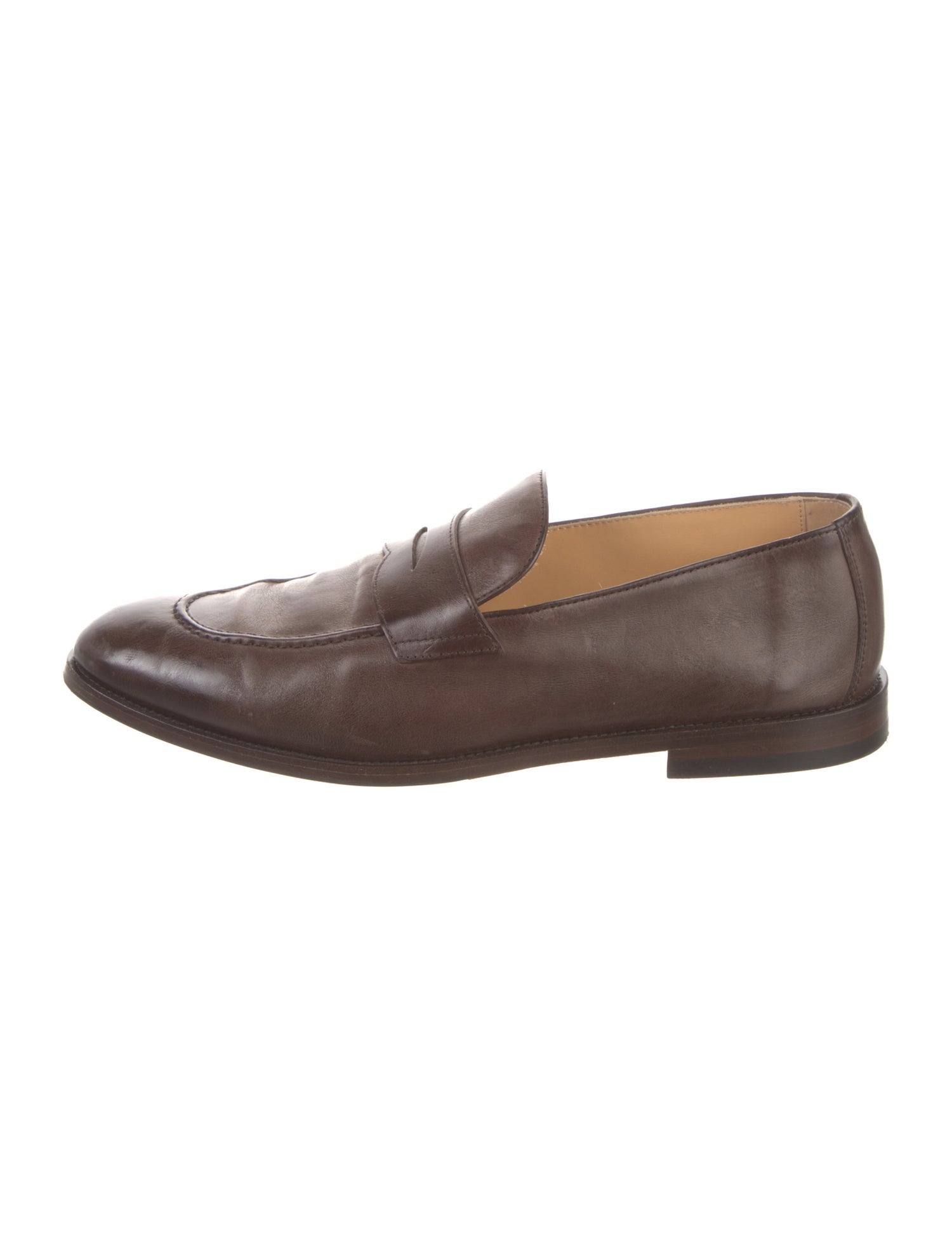 Brunello Cucinelli Leather Loafers
