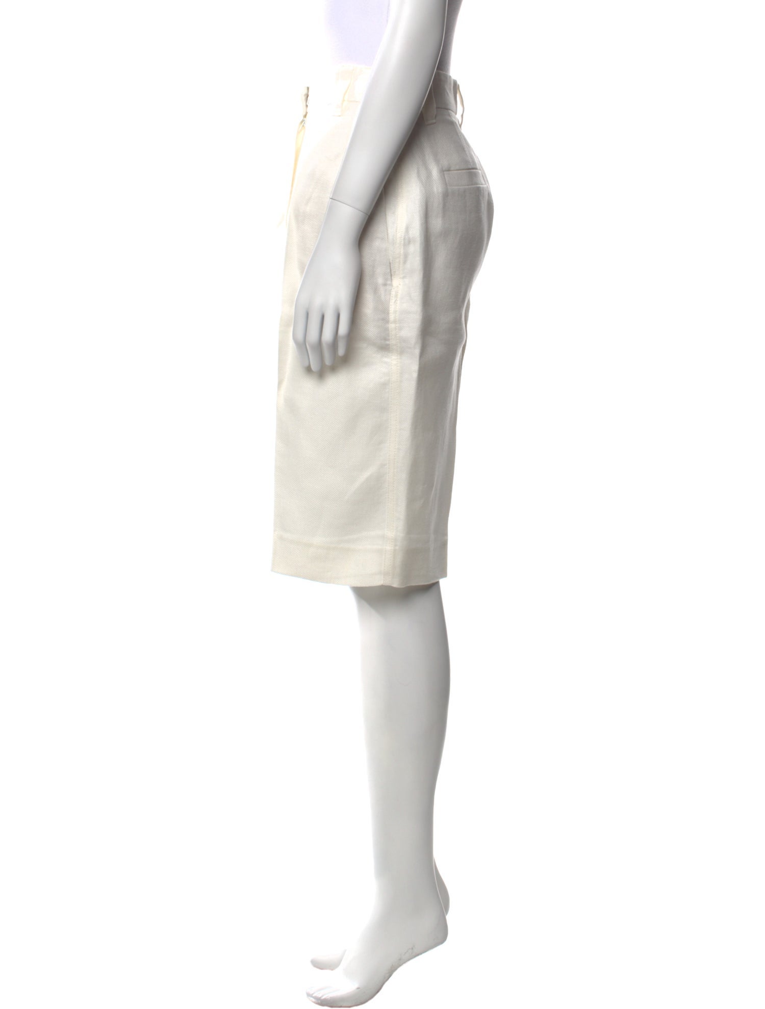 Brunello Cucinelli Linen Knee-Length Shorts