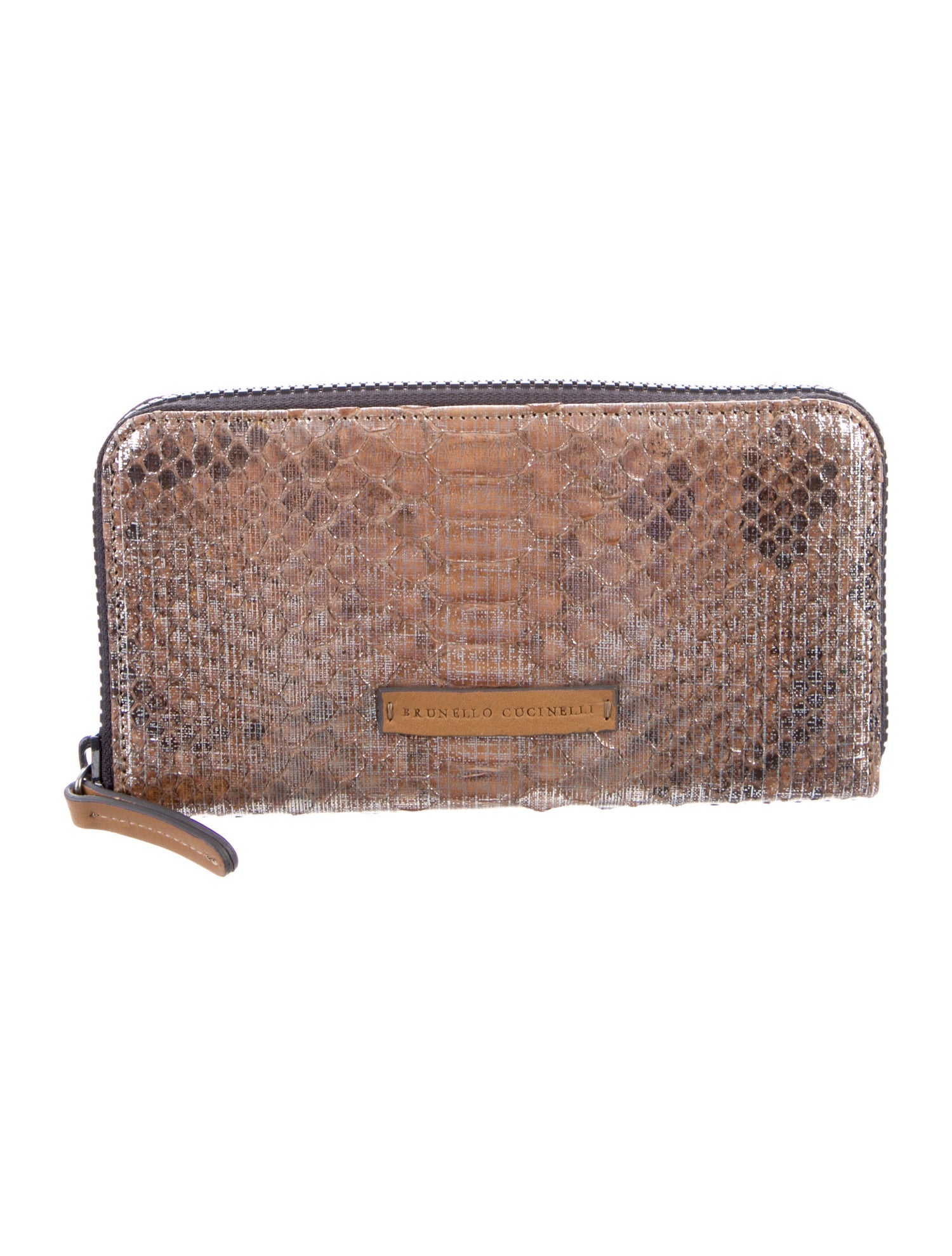 Brunello Cucinelli Printed Continental Wallet