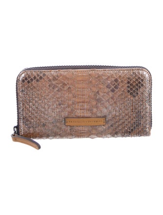 Brunello Cucinelli Printed Continental Wallet
