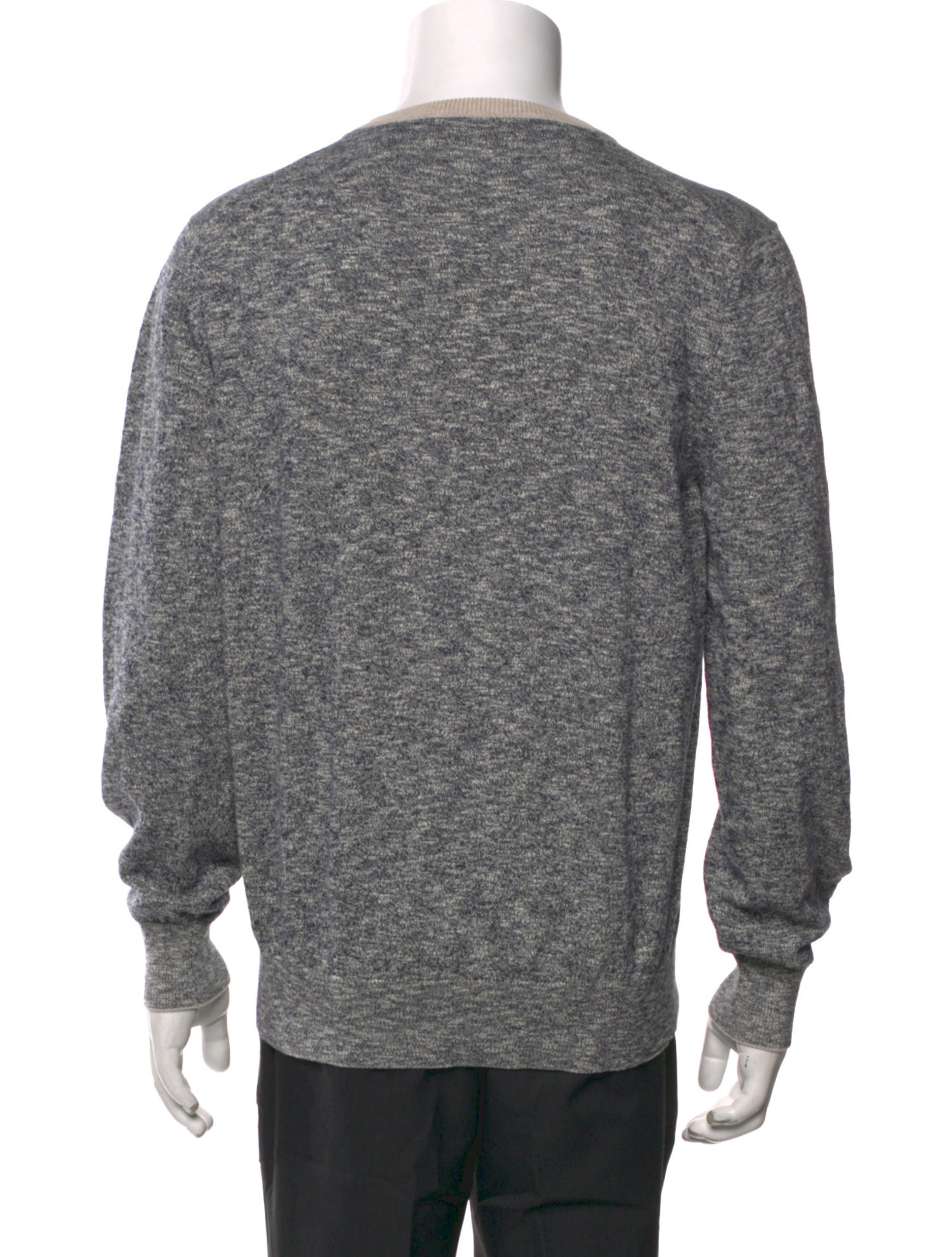 Brunello Cucinelli V-Neck Long Sleeve Pullover