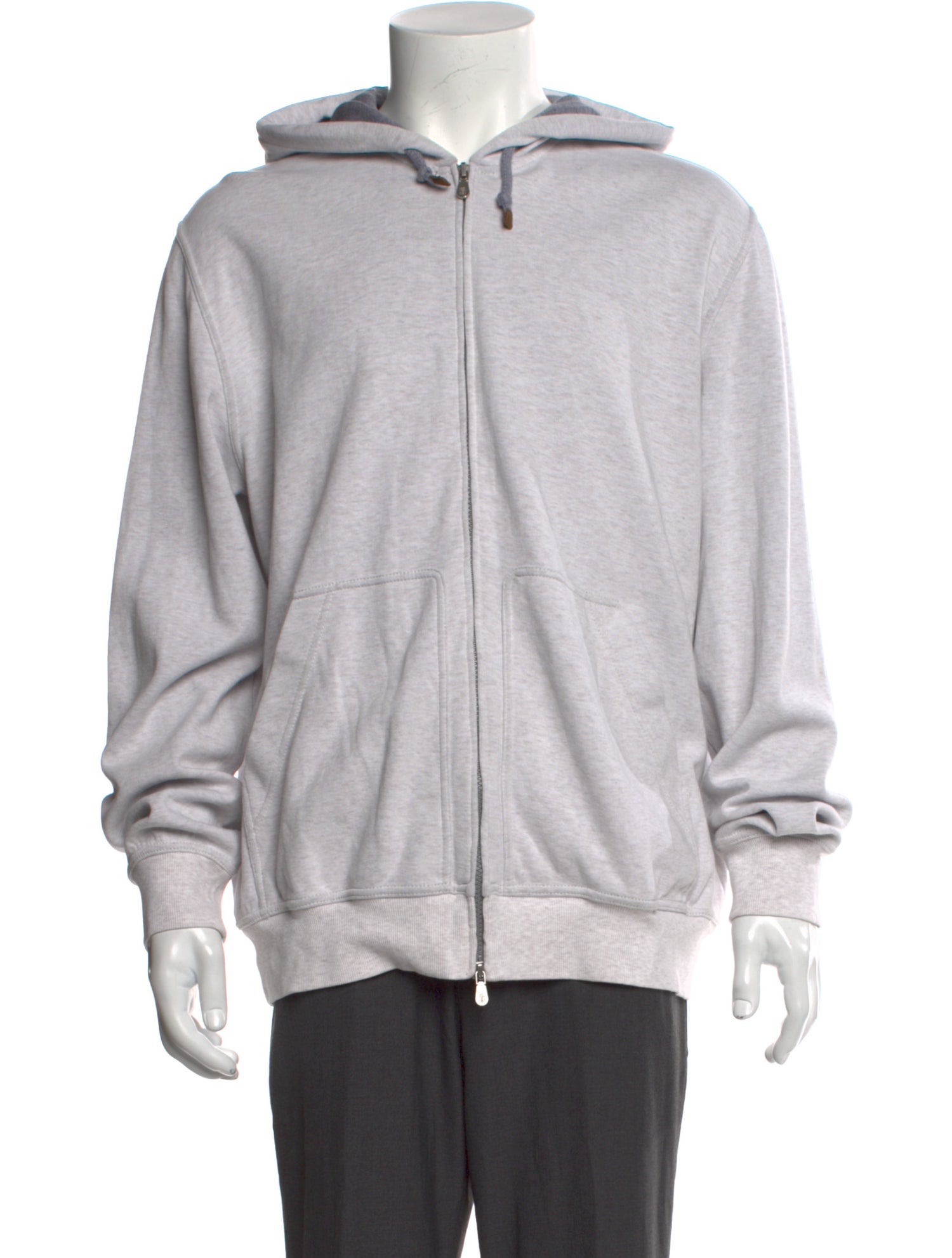Brunello Cucinelli Crew Neck Long Sleeve Hoodie